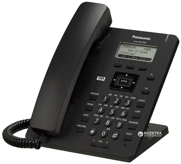 

IP-телефон Panasonic KX-HDV100 Black (KX-HDV100RUB)
