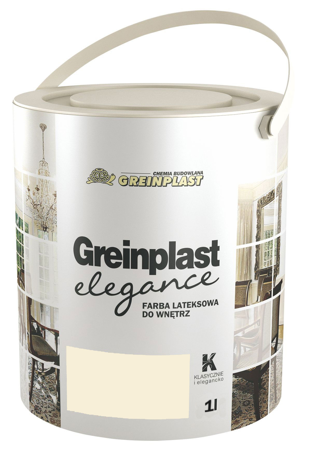 

Латексная краска Greinplast Elegance FWK05 тонкий кардамон 1.0 л
