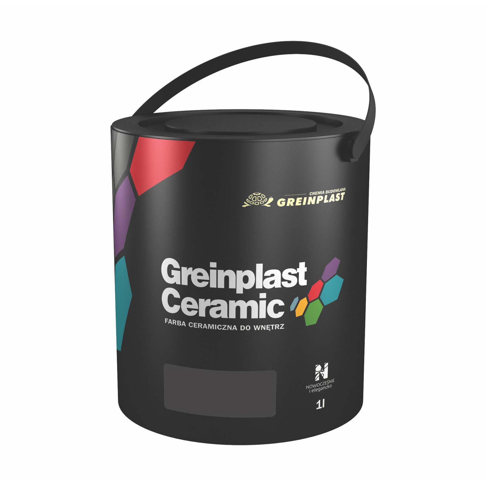 

Керамическая краска Greinplast Elegance FWC50 сгоревший уголь 1,0 л