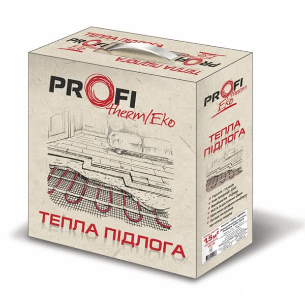 

Двужильный нагревательный кабель ProfiTherm Eko Flex 1120 Вт.