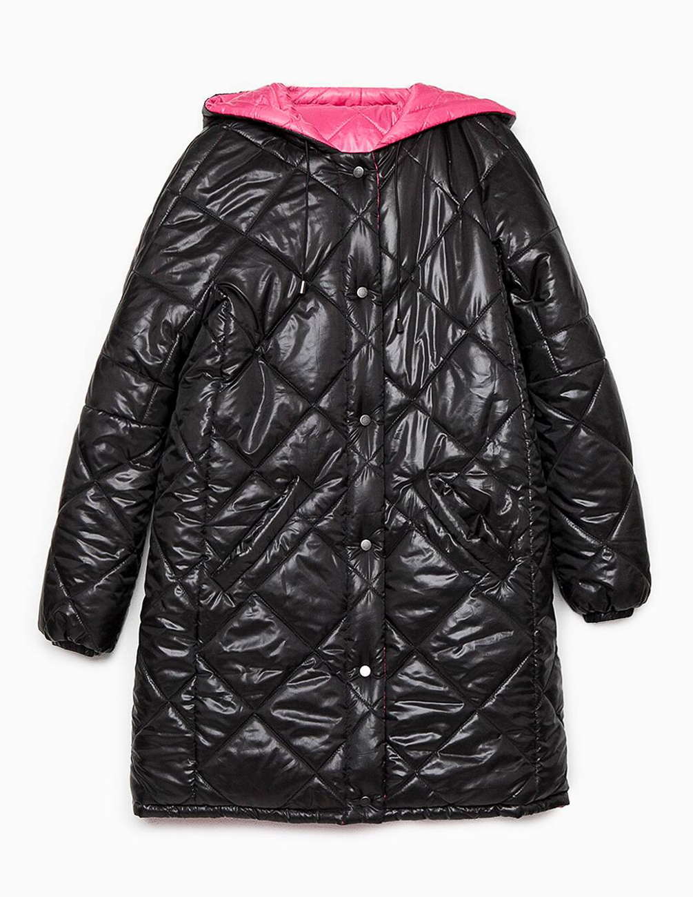 

Куртка Stradivarius Ж1052155 (1845/103/001) цвет черный-розовый S