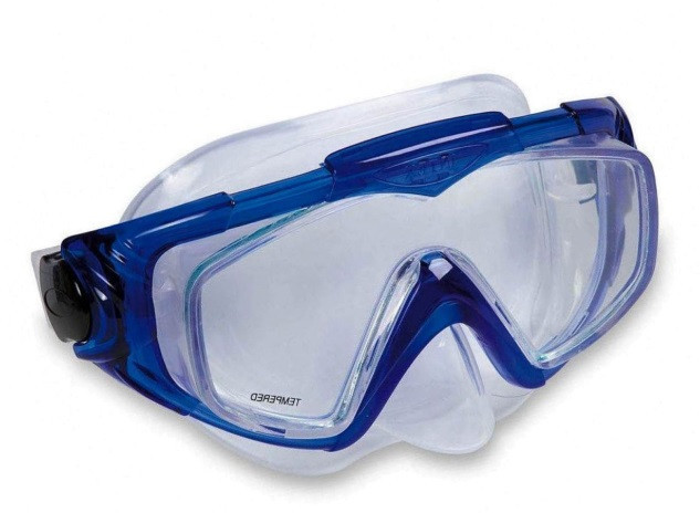 

Маска для дайвинга Intex 55981, размер XXL, (14+), обхват головы ≈ 59 см, синяя