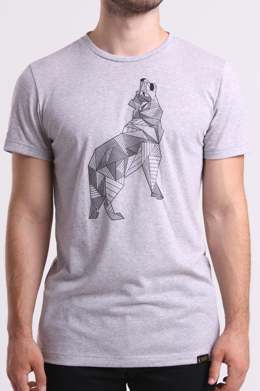 

Футболка Yard Wolf GRY L