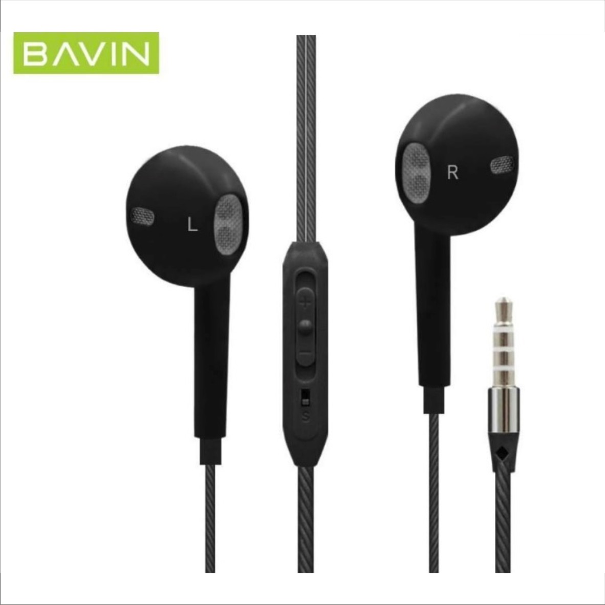 

Наушники Bavin HX816, Вкладыши, Микрофон, Black, bох, 3.5 мм (mini-Jack) (14313)