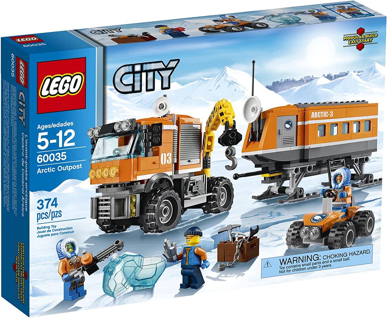

Lego City Передвижная арктическая станция 60035