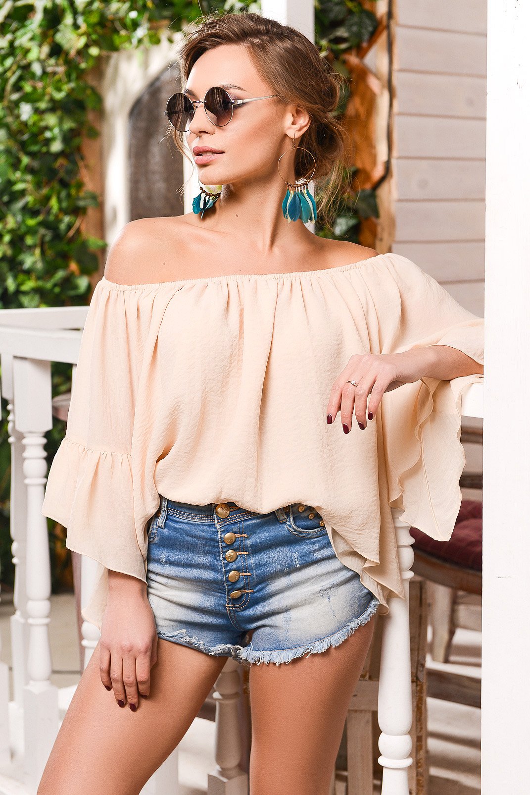 

Блузка BK-7399-10 Pretty Woman XS бежевый