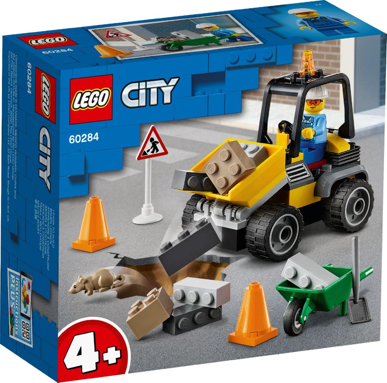 

Lego City Автомобиль для дорожных работ 60284