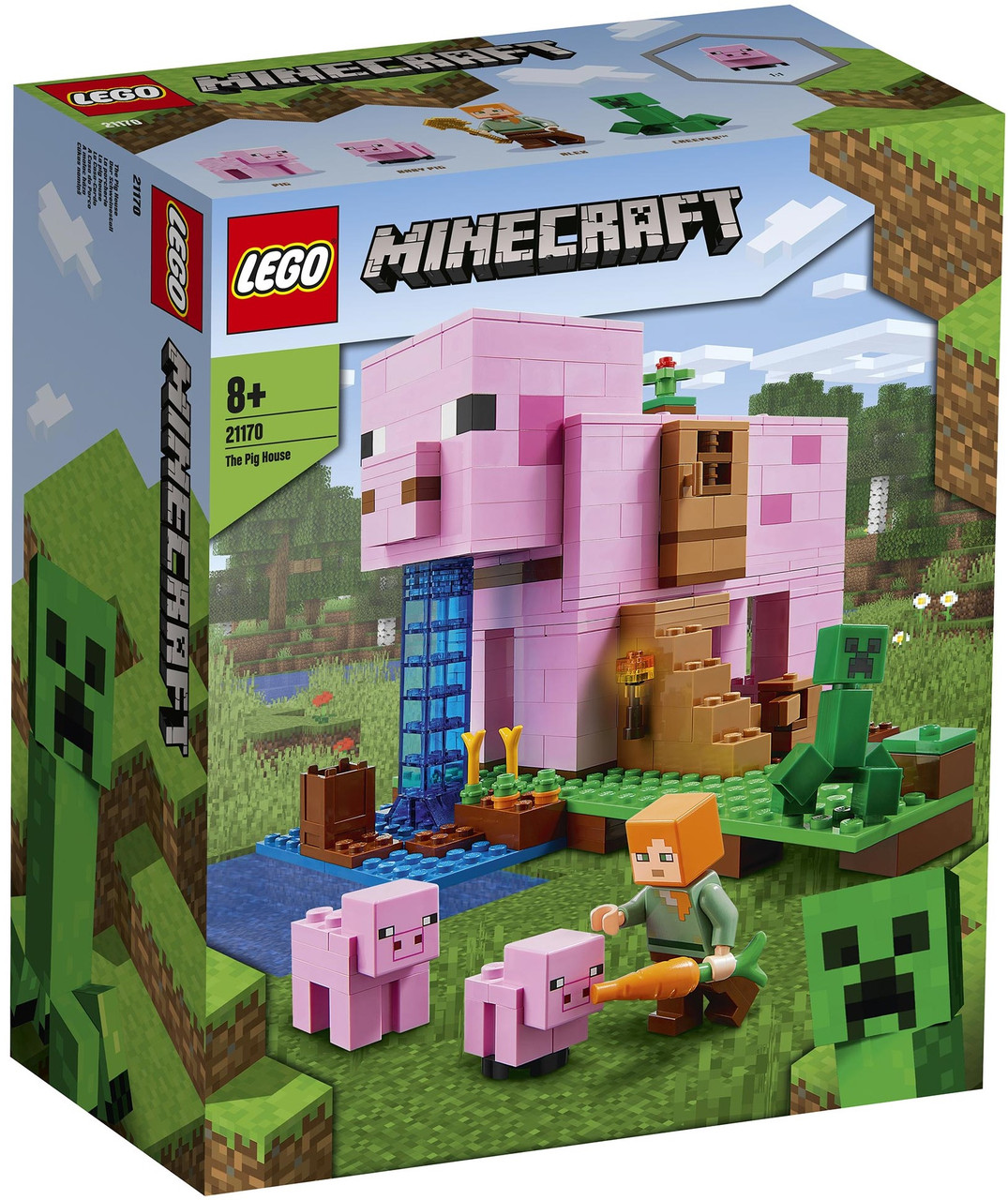

Lego Minecraft Дом-свинья 21170
