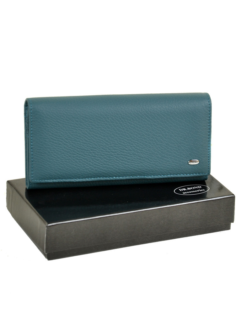 

Кошелек Classic кожа DR. BOND W1-V-2 светло-синий