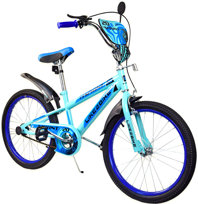 

Велосипед двоколісний Like2Bike sprint 20" 192034 блакитний ch439