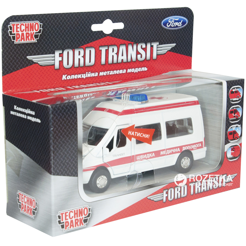 

Автомодель Технопарк Ford Transit Реанимация (SB-13-02-1U)