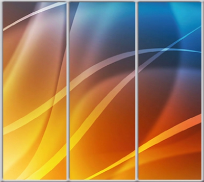 

Шкаф купе Luxe Studio Стандарт-1 Фотопечать Абстракция-50 2200x2000x600 трехдверный