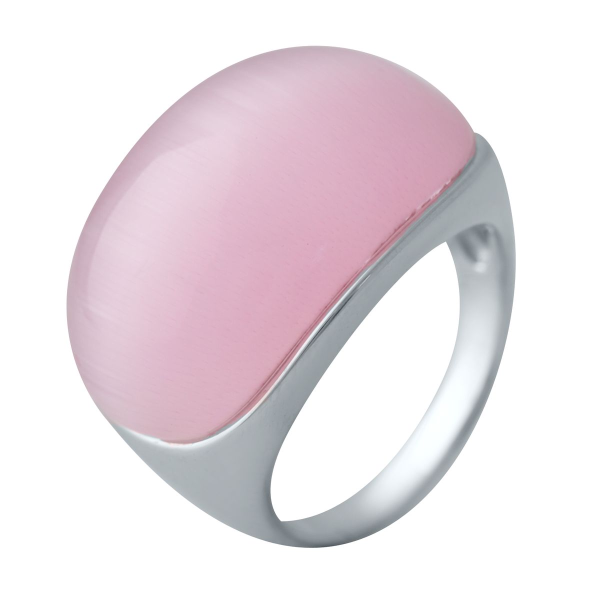 

Серебряное кольцо SilverLine с кошачьим глазом 18.5 размер