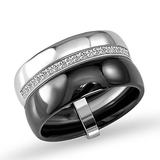 

Серебряное кольцо SilverLine с , керамикой 17 размер