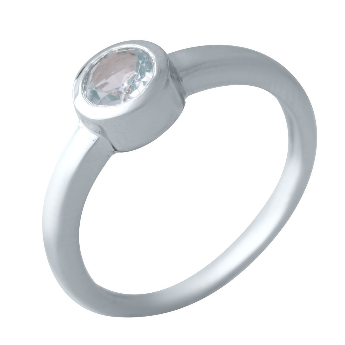 

Серебряное кольцо SilverLine с натуральным топазом 17.5 размер