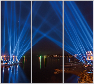 

Шкаф купе Luxe Studio Стандарт-1 Фотопечать Архитектура-93 2200x2200x600 трехдверный