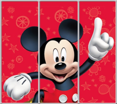 

Шкаф купе Luxe Studio Стандарт-1 Фотопечать Disney-5 2200x2300x600 трехдверный