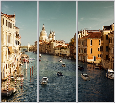 

Шкаф купе Luxe Studio Стандарт-1 Фотопечать Архитектура-160 2200x2400x600 трехдверный