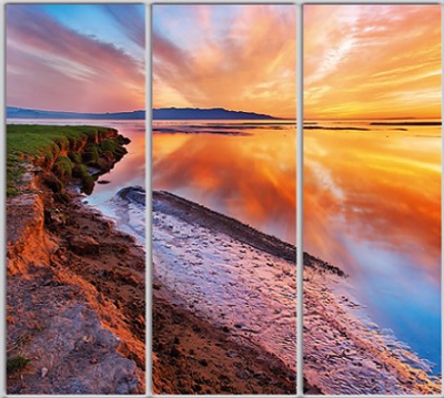 

Шкаф купе Luxe Studio Стандарт-1 Фотопечать Природа-94 2200x2300x600 трехдверный