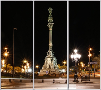 

Шкаф купе Luxe Studio Стандарт-1 Фотопечать Архитектура-155 2200x2000x600 трехдверный