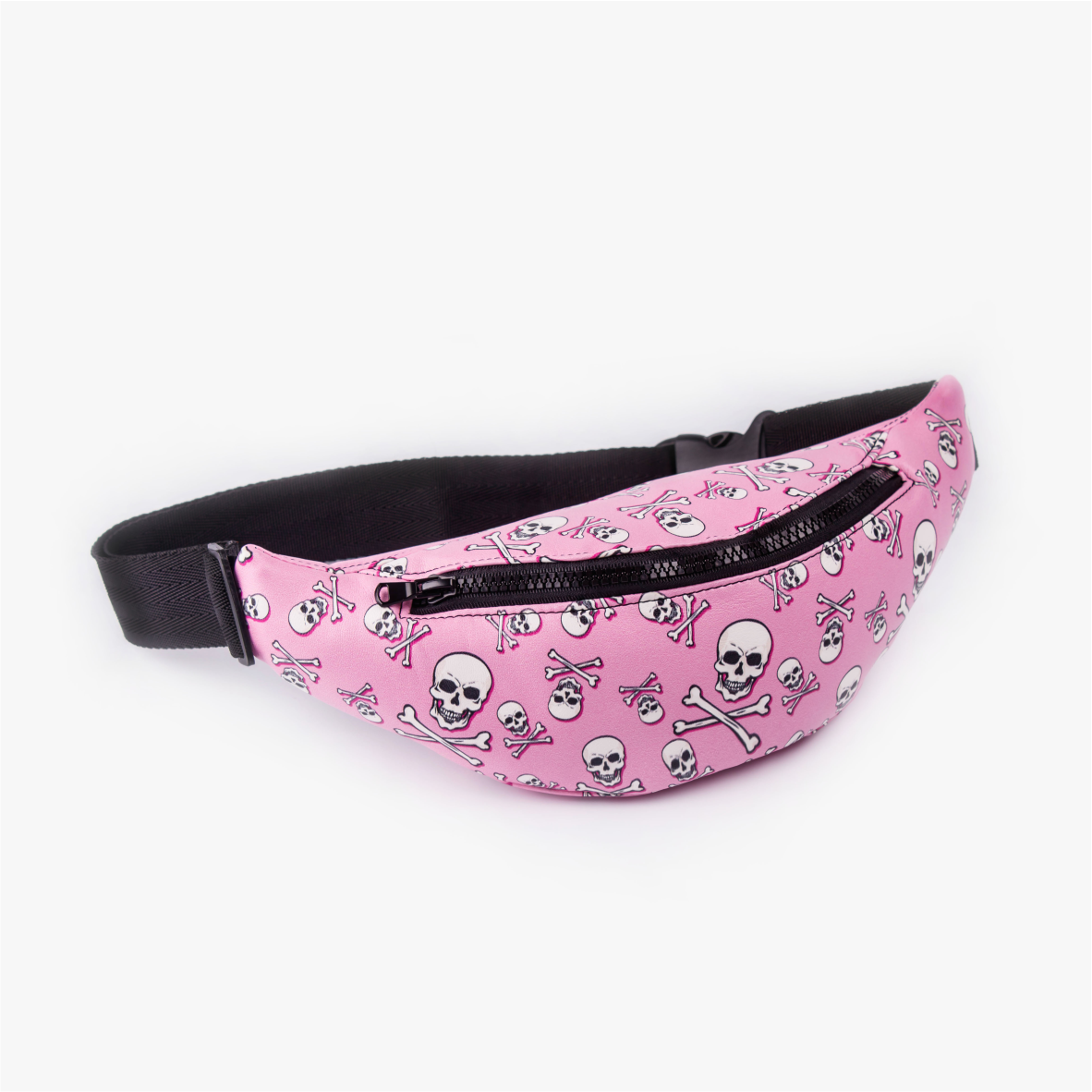 

Сумка на пояс Фабрика подарков Поясная сумка (бананка) - PINK SKULL