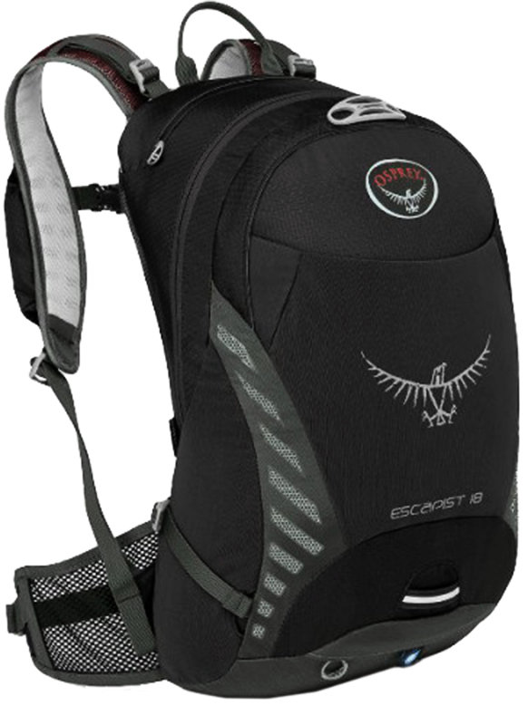 

Велосипедный рюкзак Osprey ESCAPIST 18 black / Размер 16-24л