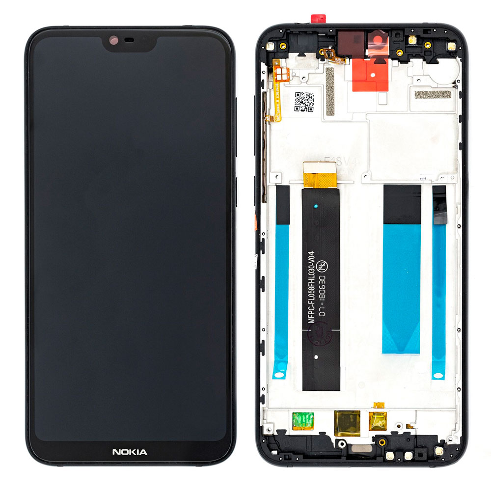 

Дисплейный модуль Nokia 6.1 Plus Dual Sim Original PRC в рамке