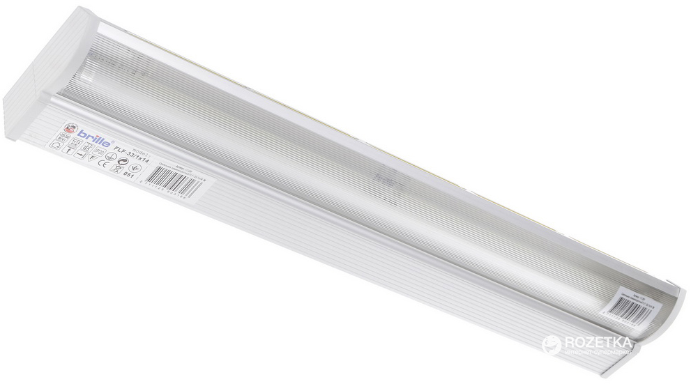 

Светильник люминесцентный Brille FLF-33/1x14 Br/L (111259)