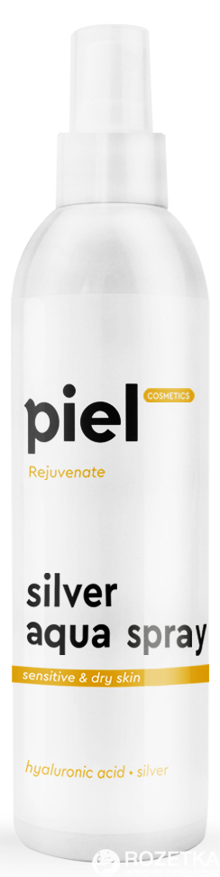Акція на Спрей для восстановления молодости кожи Piel Cosmetics Silver Aqua Spray 250 мл (0343) від Rozetka UA