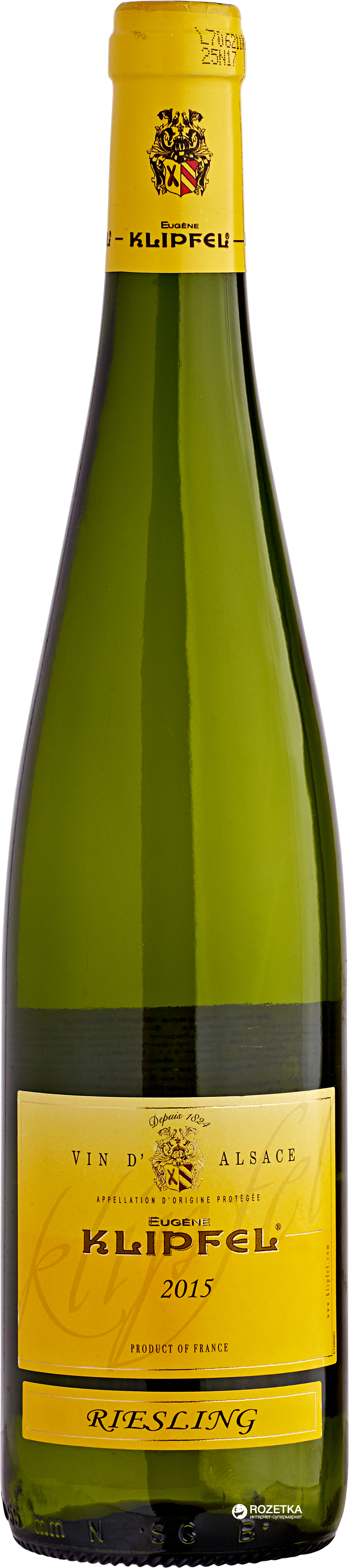 Акція на Вино Eugene Klipfel Riesling белое сухое 0.75 л 12.5% (3267990015293) від Rozetka UA