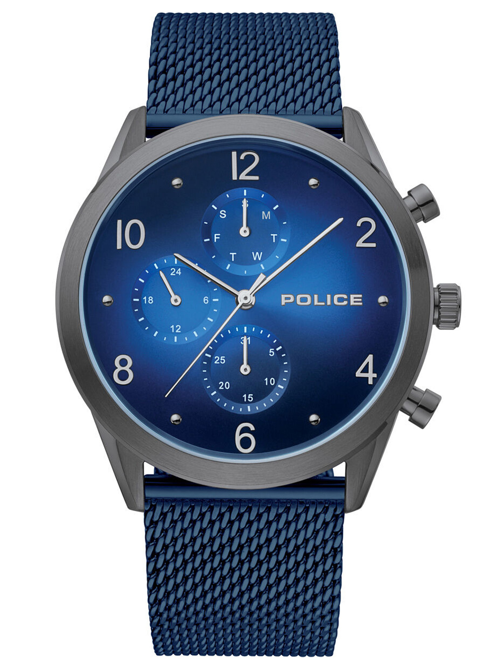 

Часы Police PL15922JSU.03MMBL Silfra Herren 45mm 3ATM
