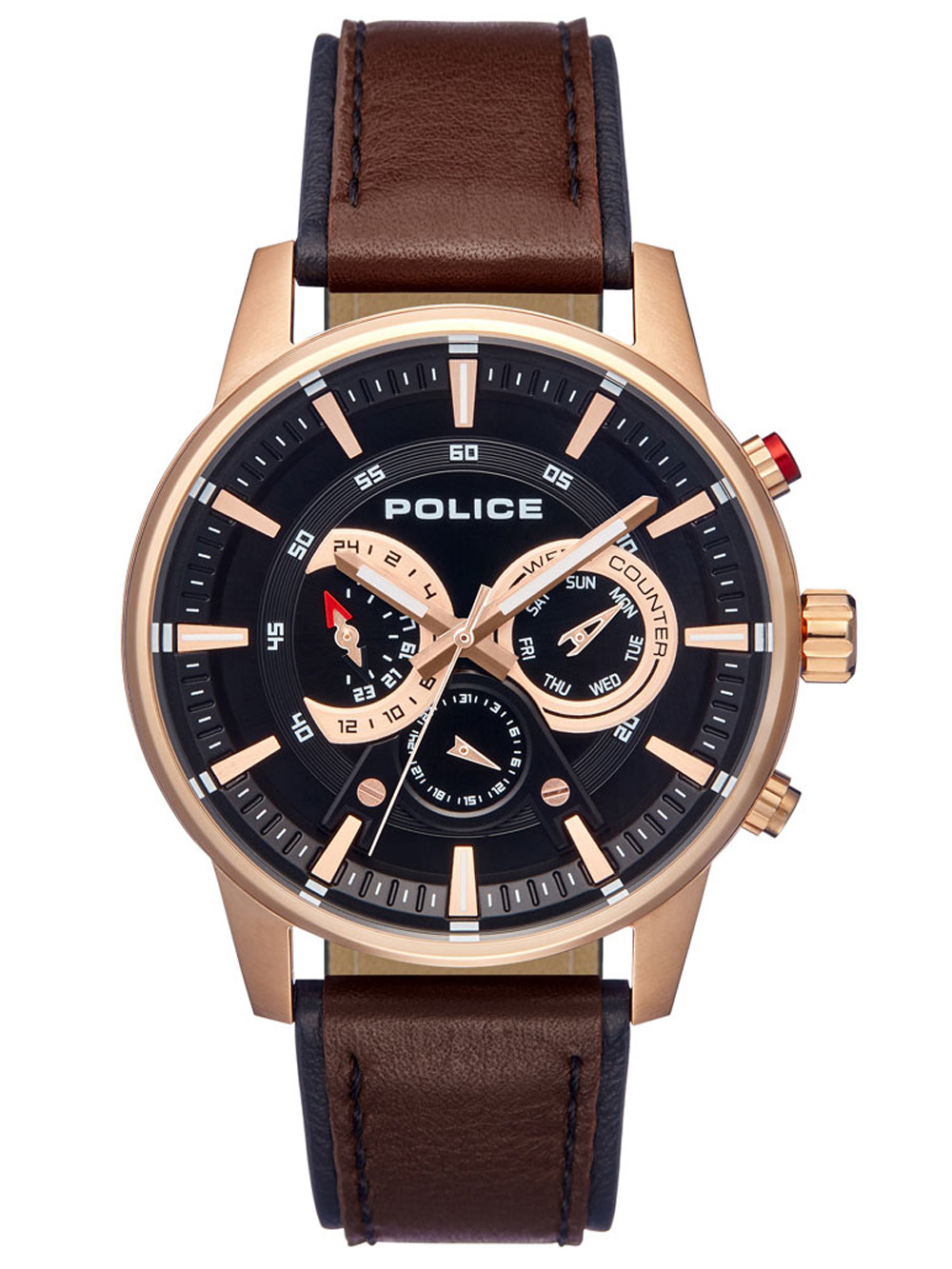 

Часы Police PL15523JSR.02 Avondale 48mm 5ATM