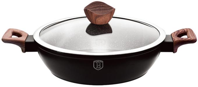 

Сотейник Berlinger Haus Ebony Rosewood Ø28 см (3.8 л) индукционный с крышкой и мраморным антипригарным покрытием