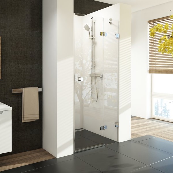 

Двоелементні душові двері Ravak Brilliant BSD2-80 A-R хром + скло Transparent (0UP4AA00Z1)