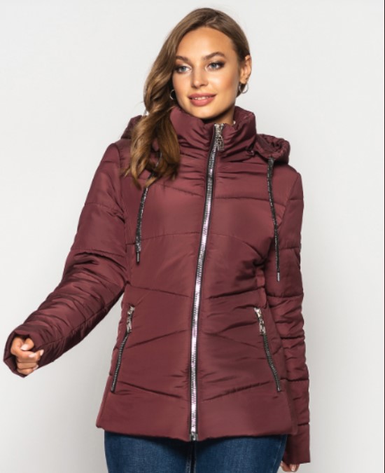 Куртка женская демисезонная больших размеров MODA 00563/2 (62) 7XL ...