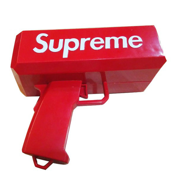 

Аксессуар на вечеринки SUPREME MONEY GUN Пистолет для стрельбы деньгами, денежный пистолет, Красный (0312)