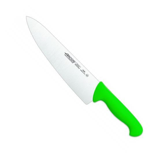 

Нож поварской Arcos 2900 25 см зеленый