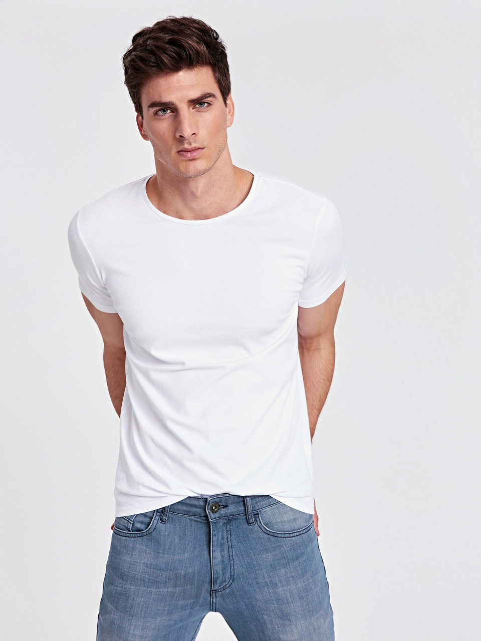 

Мужская футболка LC Waikiki с круглым вырезом XXL Белая (LCW T-shirt -2751-4)