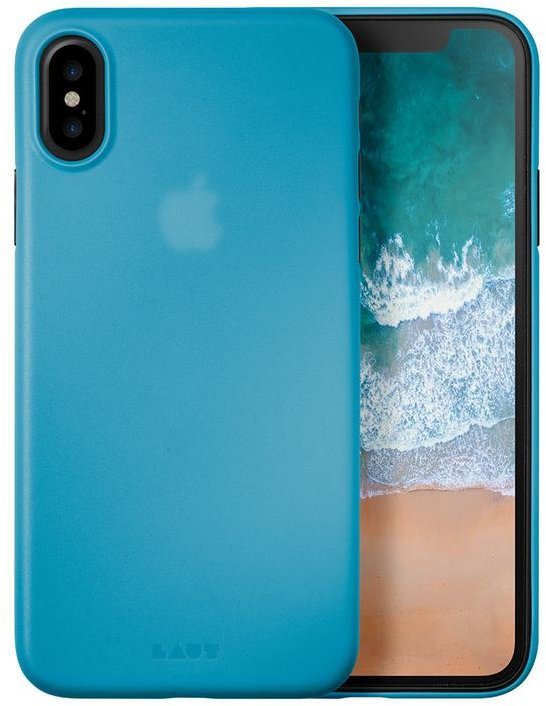 

Чехол LAUT Slimskin for iPhone X Blue