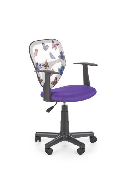 

Кресло Halmar SPIKER 52/50/80-91/41-52 см Фиолетовый