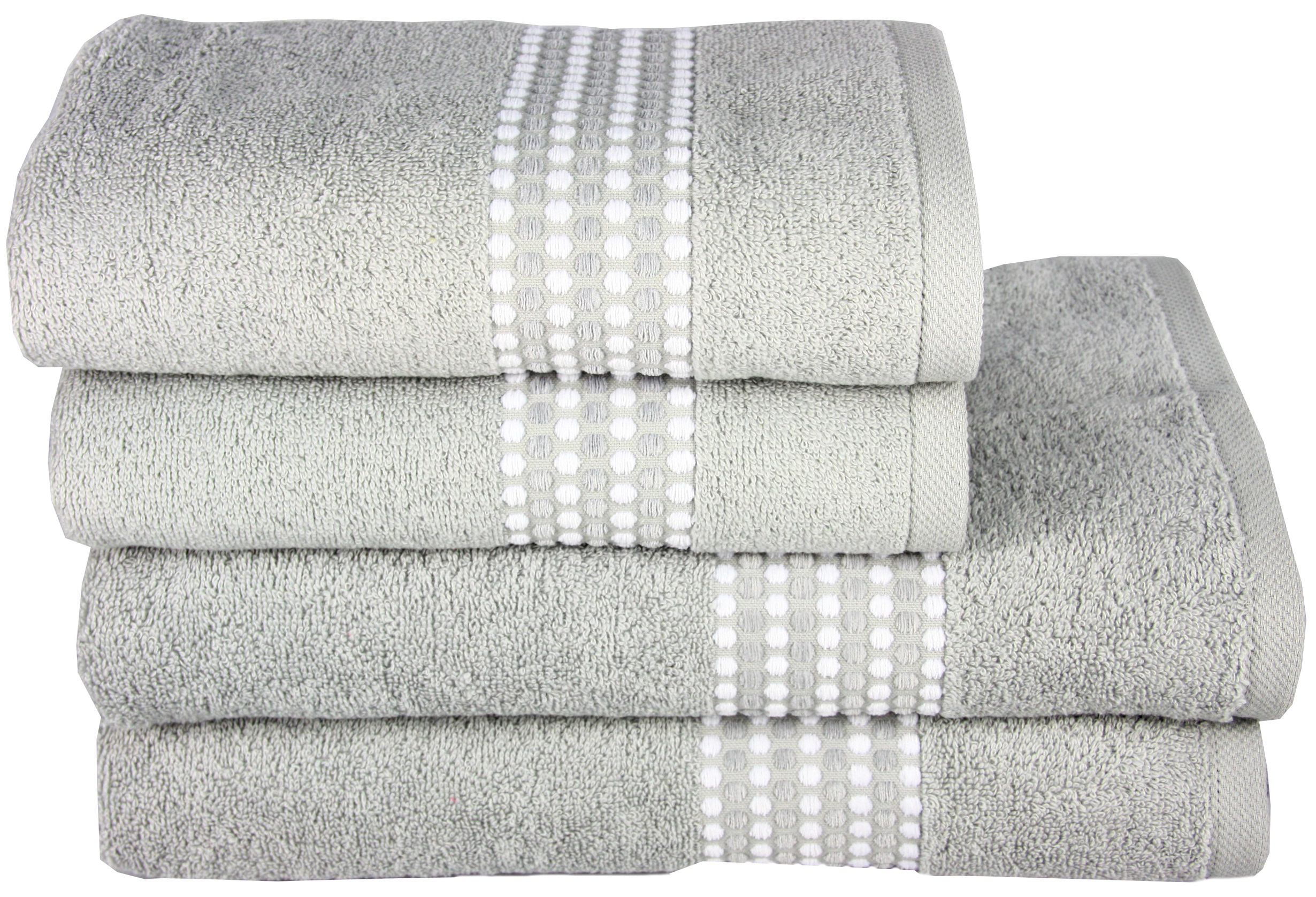 

Полотенце Maisonette Classy 70x140 см Серое