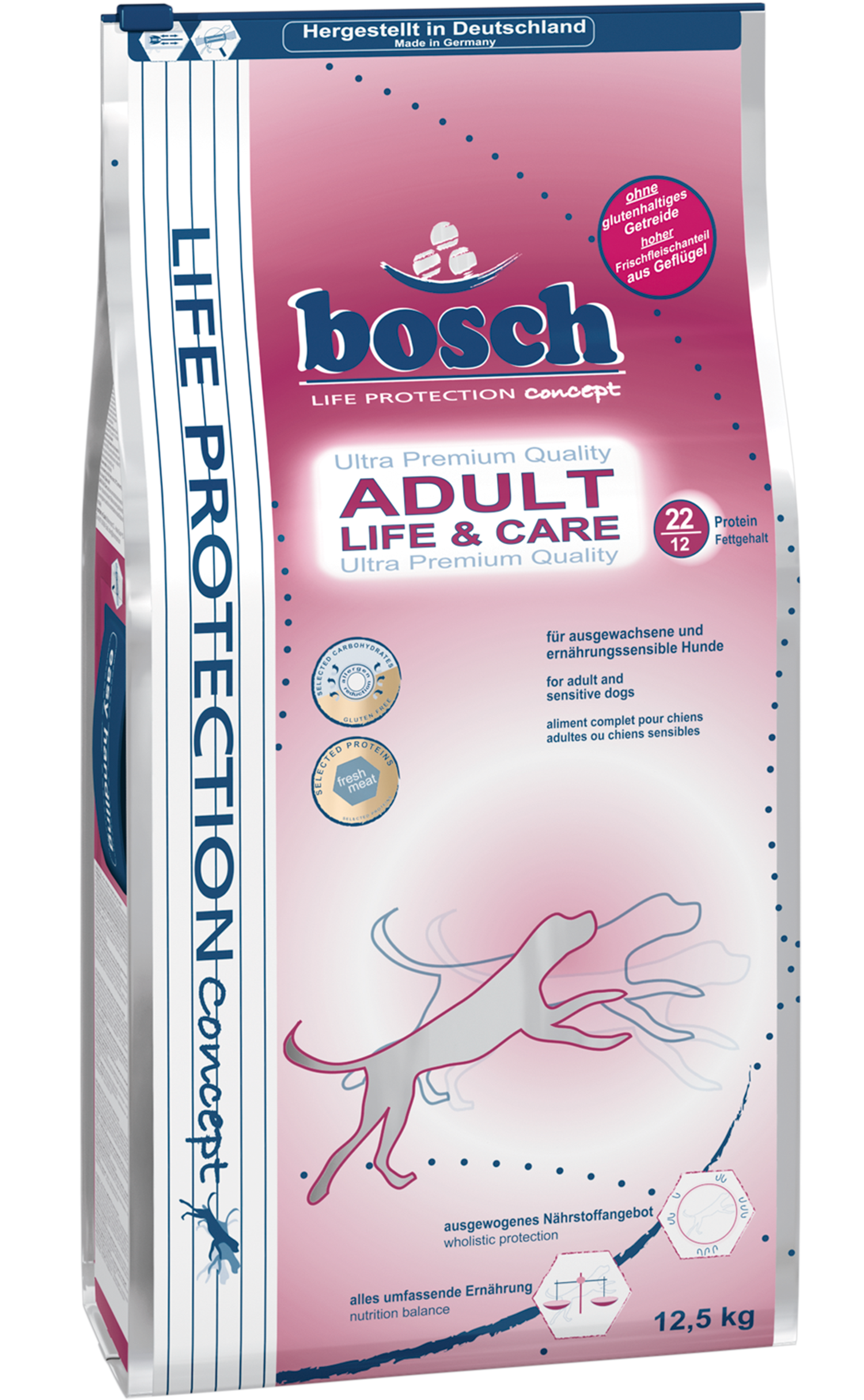 

Сухой корм для взрослых собак Life Protection Concept Adult Life & Care 12,5 кг (56600125)