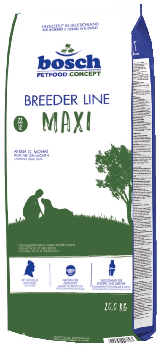 

Сухой корм для собак крупных пород Bosch Breeder Line Maxi 20 кг