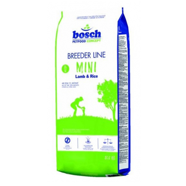 

Сухой корм для собак Bosch Breeder Mini ягнёнок и рис 20 кг (50651020)