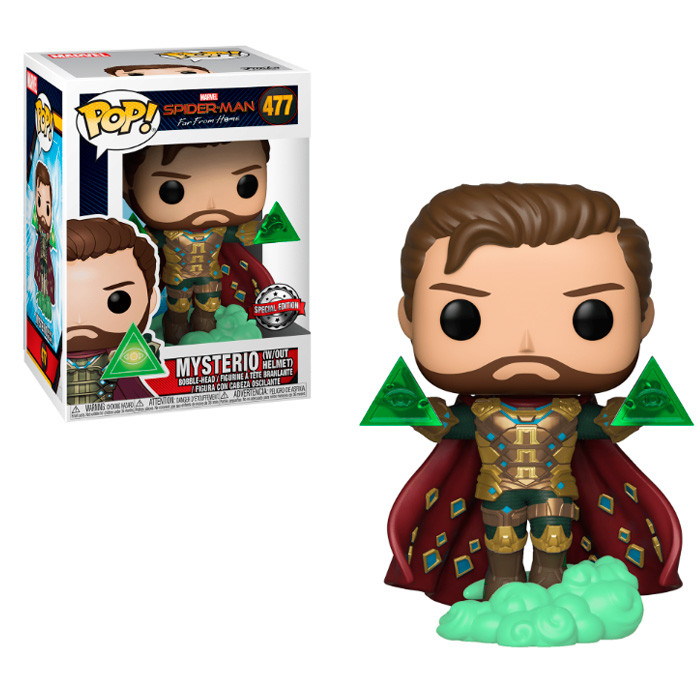 

Фигурка Funko POP Мистерио без Шлема Mysterio Marvel Spider-Man: FAR from Home (39813)