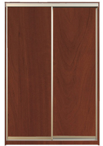 

Шкаф-купе Алекса 220х60x120 Яблоня ДСП профиль Серебро