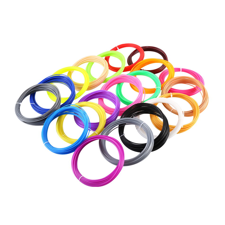 

Набор ABS пластика для 3D-ручки Myflament 400 метров (16 цветов по 25 метров) 1.75 мм