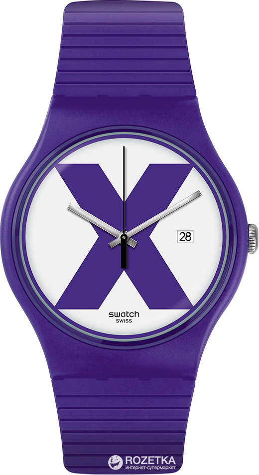 

Мужские часы SWATCH Xx-Rated Purple SUOV401