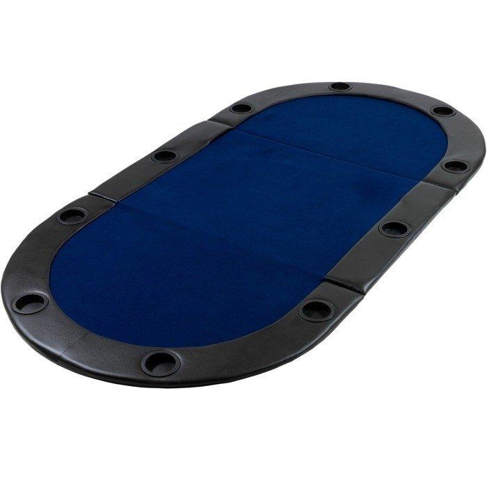 

Складной покерный стол Pro Poker Compact 208х106х3 см Синий (830893)