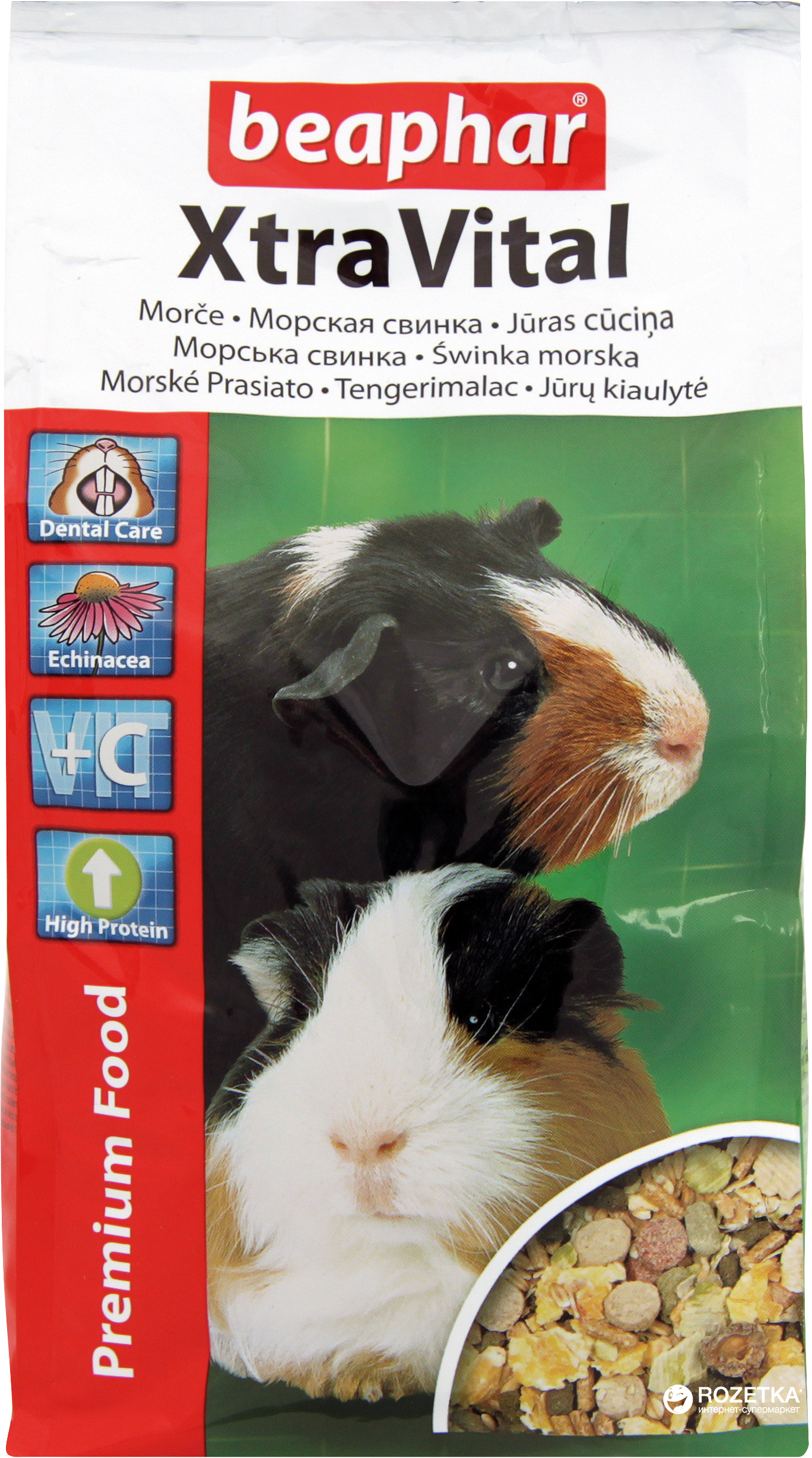 

Корм для морских свинок Beaphar Xtra Vital Guinea Pig Food 1 кг